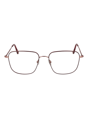 Andy Wolf Unisex Optische Fassungen Quadrat Burgunder