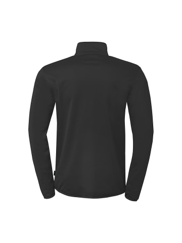 uhlsport 1/4 ZIP TOP Essential Kids in schwarz/weiß