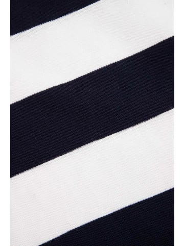 Coccodrillo Gestreiftes Langarmshirt aus Baumwolle in dunkelblau