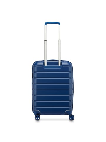 Roncato Relife 4 Rollen Kabinentrolley 55 cm mit Dehnfalte blau
