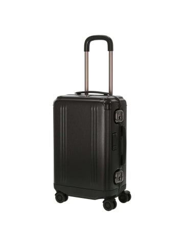 Zero Halliburton Check In - 4-Rollen-Kabinentrolley 55 cm (black) in schwarz