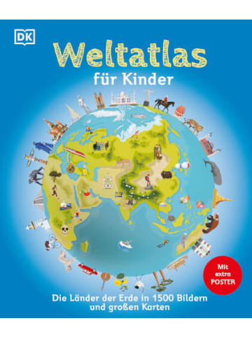Dorling Kindersley  Sachbuch Weltatlas für Kinder, ab 8 Jahre