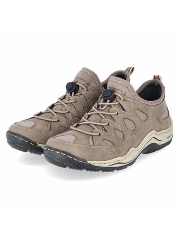 rieker Schnürhalbschuh in beige