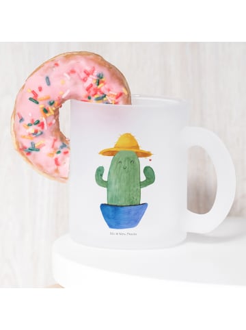 Mr. & Mrs. Panda Tee Tasse Kaktus Hut ohne Spruch in Transparent