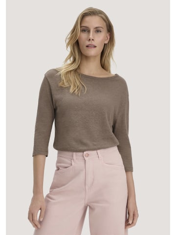 Hessnatur Longsleeve Relaxed in mocca