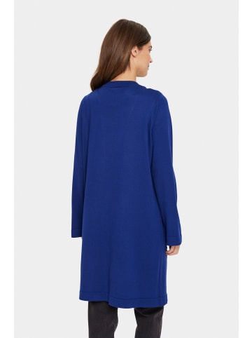 SAINT TROPEZ Strickjacke KilaSZ Lockere Passform in Midnight Sail