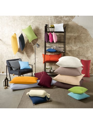 Erwin Müller Single-Jersey Kuschelkissenbezug Murnau in weinrot