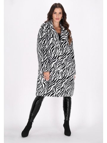 faina Jacket in Schwarz Weiss
