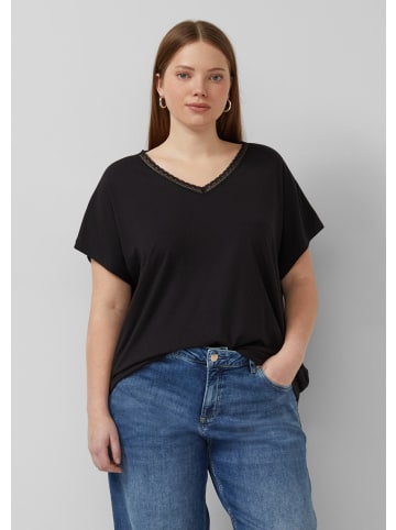 QS T-Shirt in 9999_schwarz