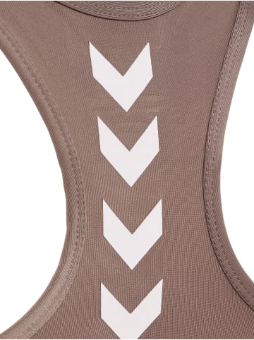 Hummel Hummel Sports Bra Hmlte Multisport Damen Schnelltrocknend in DRIFTWOOD