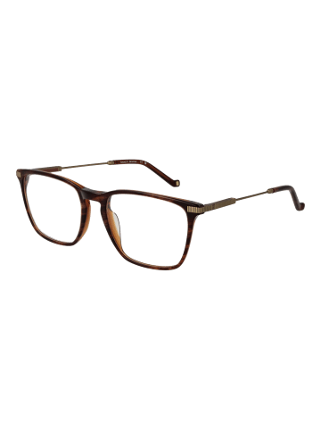 Hackett Bespoke Männer Optische Fassungen Rechtwinklig Braun