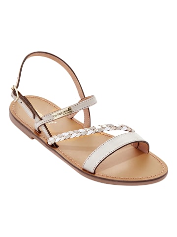 Les Tropéziennes par M Belarbi Ledersandalen von M.belarbi Batresse Creme