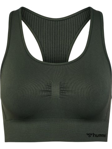 Hummel Sportoberteil Hmlshaping Seamless Sports Top in CLIMBING IVY