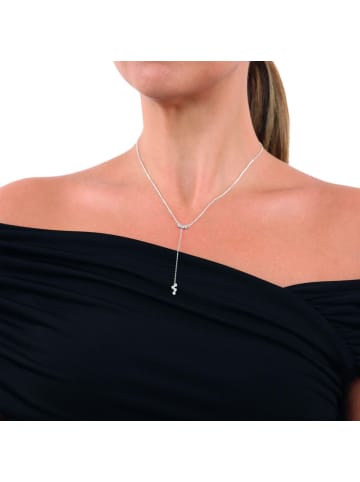 Noelani Halskette Silber 925, rhodiniert in Silber