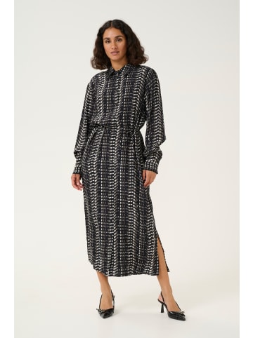 Kaffe Kleid KAalice in Black/White/Elephant Graphic