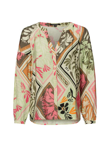 comma Bluse in mint mehrfarbig - 0001