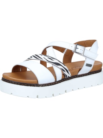 Piazza Klassische Sandaletten in weiß