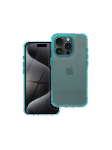 COFI 1453 Matrix Clear Case Handyhülle kompatibel mit iPhone 15 Mintgrün in Mintgrün