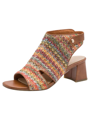 Marco Tozzi Sandalette in COGNAC MULTI