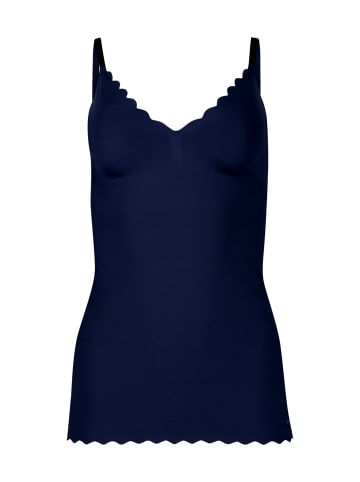 Skiny Top in dunkelblau