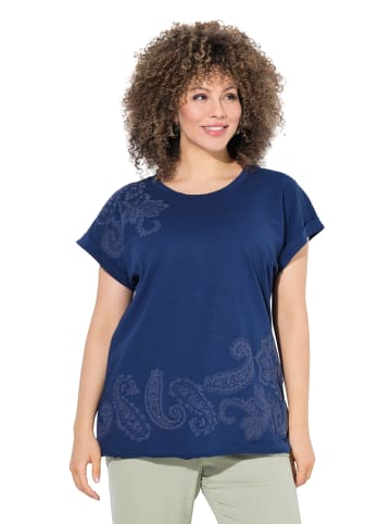 Ulla Popken Shirt in dunkelblau