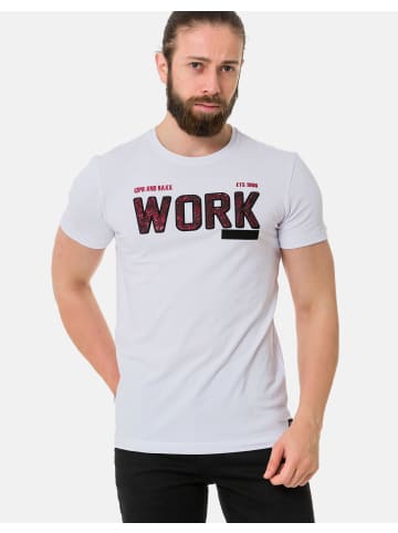 Cipo & Baxx T-Shirt in WHITE