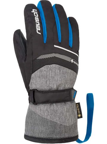 Reusch Fingerhandschuh Fingerhandschuh Bolt GTX Junior warm, wasserdicht in blck/blck mel/brill blue