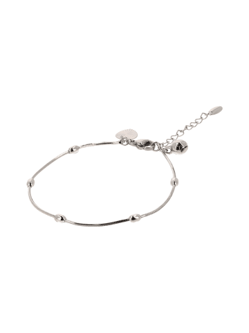 faina Women Chain Link Bracelet in Silver