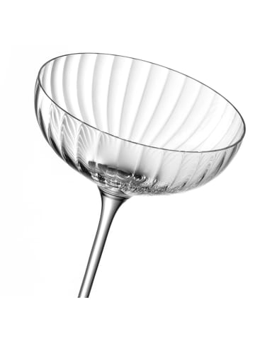 LEONARDO 6er Set Champagnerschalen Poesia 260 ml in transparent