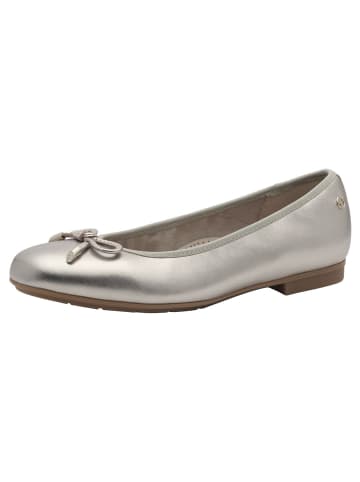Tamaris WIDE FIT Ballerina in LT GOLD