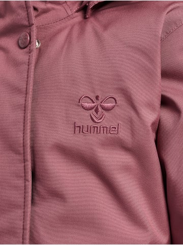 Hummel Hummel Coat Hmlleaf Mädchen Atmungsaktiv Wasserdichter Und Windabweisend in ROSE BROWN