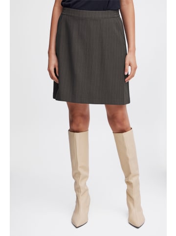 b.young A-Linien-Rock BYMMMIDDE SHORT SKIRT - 20815545 moderner Rock in Grau