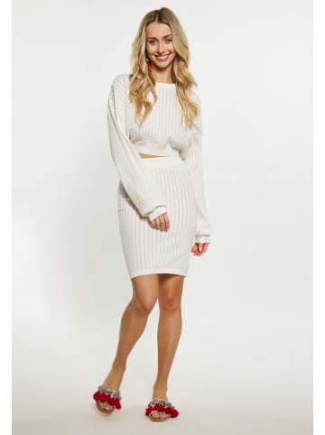 IZIA Damen Pullover in WOLLWEISS