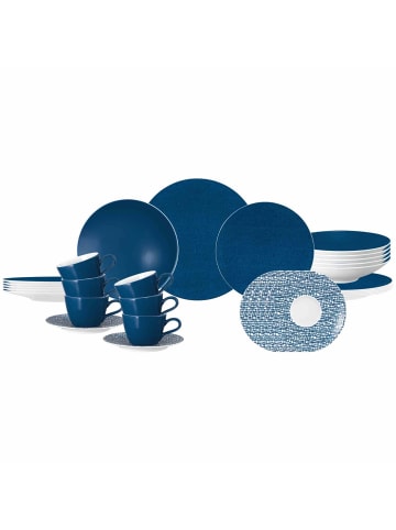 Seltmann Weiden 30er Set Kombiservice Life Fashion in Classic Blue