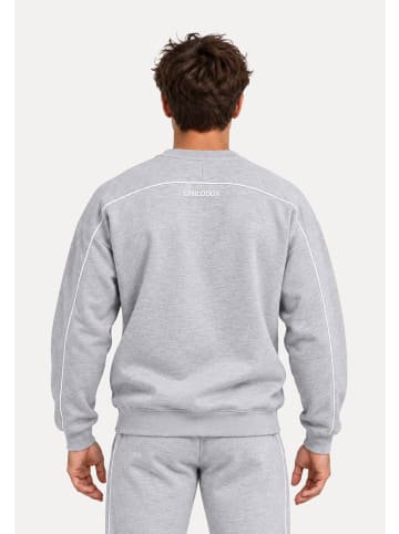 Sweatshirt Brenvaro in Grau Melange
