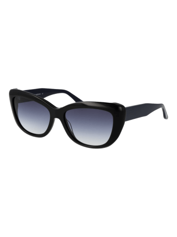 Bulget Frauen Sonnenbrille Katzenauge Schwarz