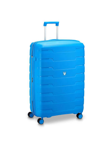 Roncato Skyline 2.0 - 4-Rollen-Trolley L 79 cm erw. (radiant red) in sky blue