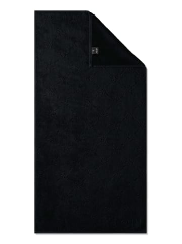 JOOP! JOOP! UNI CORNFLOWER Handtuch 2er-Set 50x100 cm, Schwarz