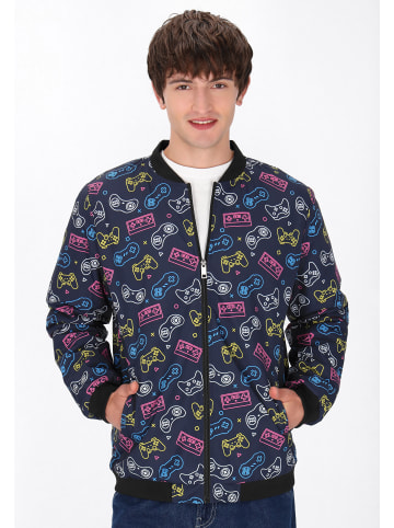 MO Men Jacket in black multicolor