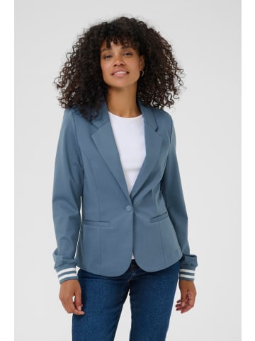 Kaffe Blazer Kinnie Regular fit in Bering Sea/Chalk Stripe