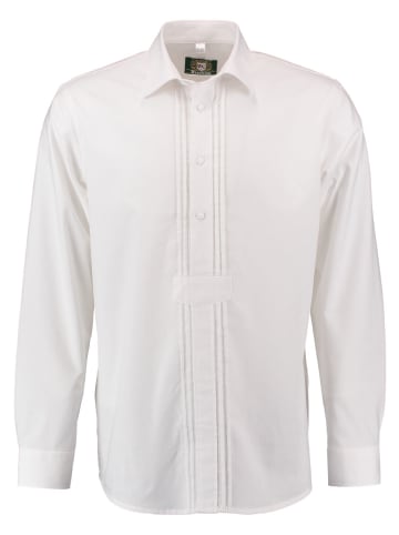 OS-Trachten Trachtenhemd Afumu in weiß