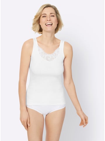 WITT WEIDEN Achselhemd in weiß