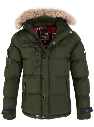 Geographical Norway Jacke in Dunkelgrün