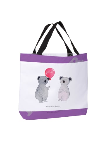 Mr. & Mrs. Panda Stofftasche Koala Luftballon ohne Spruch in Weiß