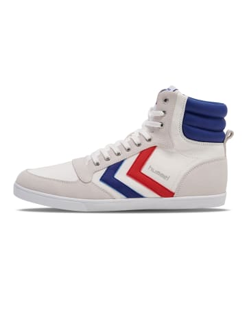 Hummel Hummel Schnürsenkel Sneaker Hummel Slimmer Erwachsene in WHITE/BLUE/RED/GUM