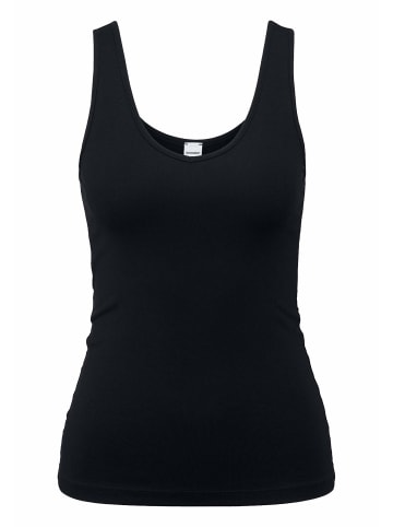 Hessnatur Hessnatur V-Neck Tanktop PURE SENSE aus TENCEL™ Modal in schwarz