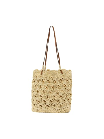 IZIA Women Tote Bag in Beige