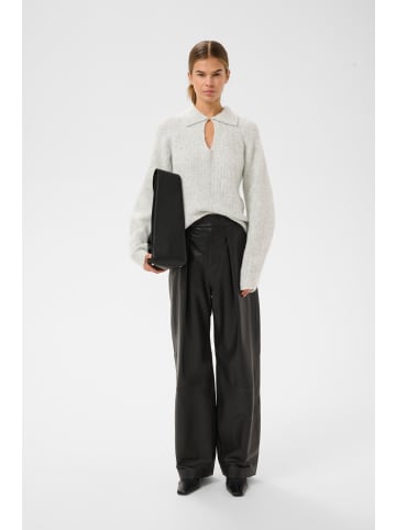InWear Langarm NIASIW Classic fit in New Light Grey Melange