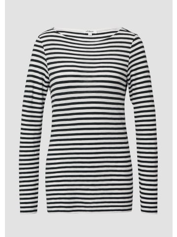 s.Oliver T-Shirt in 99G4_schwarz