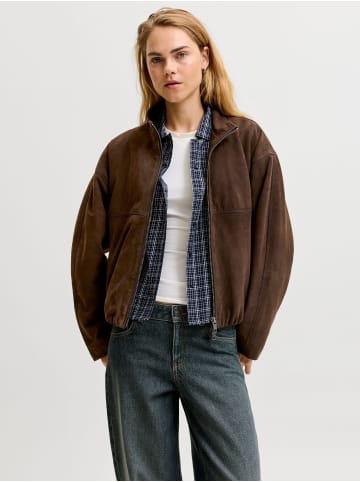 JJXX Jacke aus Wildleder in Demitasse